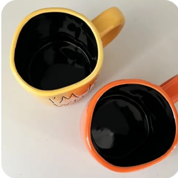 🎃NWT Rae Dunn I’m Her Boo & I’m His Witch Mug Set Halloween 2022 Online Release - Picture 3 of 4